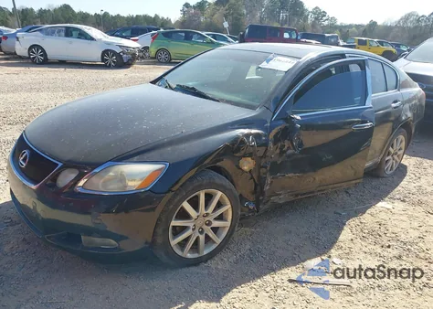 2006 Lexus Gs 300 из США, поврежденный, VIN JTHBH96S665045856